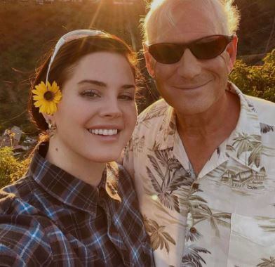 Robert England Grant, Jr. with his daughter Lana Del Rey.